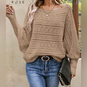 Beige Knit Sweater